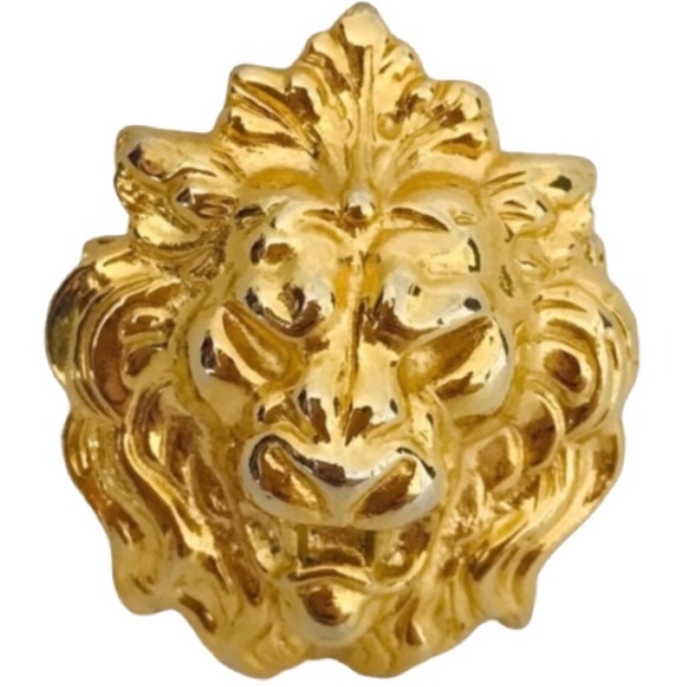 Vintage Lion’s Mane Pin Brooch